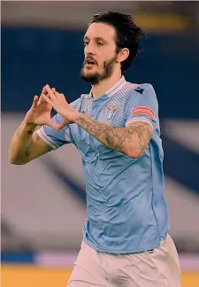  ?? GETTY IMAGES ?? Dominante Luis Alberto, 28 anni, stella spagnola della Lazio