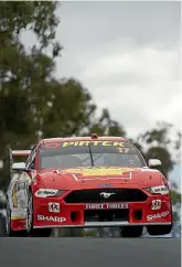  ?? GETTY IMAGES ?? Scott McLaughlin (Ford Mustang) is in pole position to win his first Bathurst.