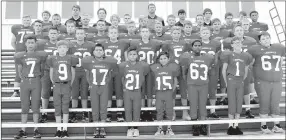  ?? MARK HUMPHREY ENTERPRISE-LEADER ?? Farmington’s seventh-grade football team went undefeated with a 2016 season record of 8-0-1. They played two eighth-grade teams, tying Kirksey Middle School of Rogers and defeating Stilwell, Okla., 28-21. Coaches were Spencer Adams and Ronnie Davis...