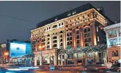  ??  ?? The Ritz Carlton, the Moscow hotel referenced in the Trump dossier, by Christophe­r Steele, ex-mi6 officer, left