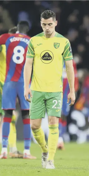  ?? ?? 0 Mclean’s club side Norwich City have endured a difficult season so far. The Canaries are languishin­g eight points from Premier League safety