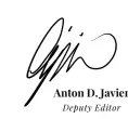  ?? Anton D. Javier Deputy Editor ??