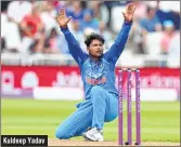  ??  ?? Kuldeep Yadav