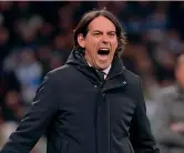  ??  ?? Simone Inzaghi, 42 anni, alla Lazio dal 2016 EPA