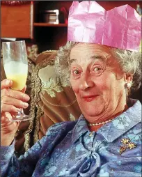  ??  ?? Eccentric: Liz Smith as Nana in The Royle Family