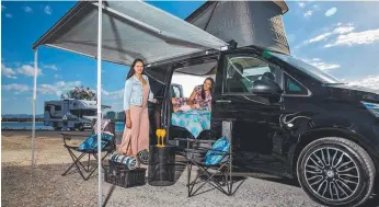  ?? Picture: JERAD WILLIAMS ?? The Mercedes-Benz Marco Polo Activity camper is popular with Gold Coasters. ALEISHA DAWSON