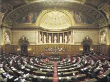  ?? (Photo AFP) ?? Durant quatre jours le Sénat va examiner le projet de loi sur la réforme du droit du travail.