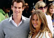 ??  ?? Addition to family: Sir Andy Murray with wife Kim
