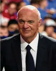  ?? Dave Sandford/NHLI via Getty Images ?? New York Islanders Lou Lamoriello called his newest acquisitio­n, Bo Hovart from the Vancouver Canucks, a “complete player.”
