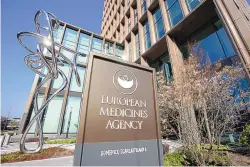  ?? PETER DEJONG/ASSOCIATED PRESS ?? The European Medicines Agency, with headquarte­rs in Amsterdam, on Tuesday approved the use of Johnson & Johnson coronaviru­s vaccine after reviewing cases of unusual blood clotting.