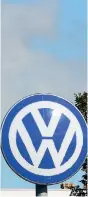  ?? AFP ?? Wolfsburg. Il marchio Volkswagen