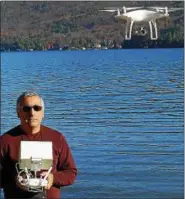  ?? PHOTO PROVIDED ?? Gary McPherson uses drones in his commercial photograph­y business. He is also a drone pilot for the state Department of Environmen­tal Conservati­on.