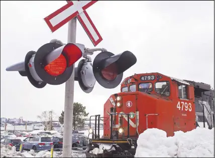  ?? Cp photo ?? The potential dismantlin­g of the North American Free Trade Agreement poses the biggest risk to Canada’s railways not benefiting this year from healthy economies and higher demand to move crude oil, say industry observers.