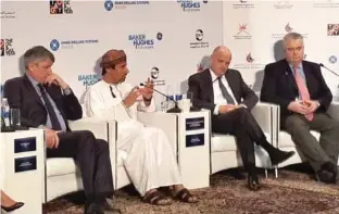  ?? - Supplied picture ?? PANEL DISCUSSION: The event, titled “Oman – The path towards a new energy future,” covered several important themes.