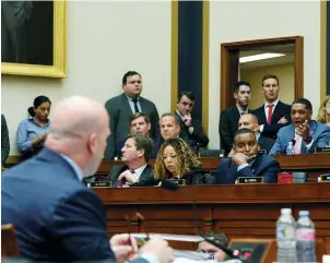  ?? (Reuters) ?? ACTING US ATTORNEY GENERAL Matthew Whitaker testifies before a House Judiciary Committee oversight hearing on Capital Hill in Washington on Friday.