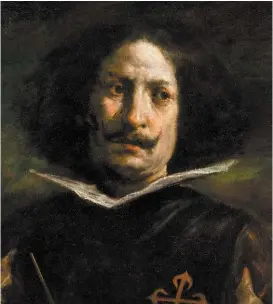  ?? EFE ?? Retrato de Diego Velázquez, obra del italiano Pietro Neri.