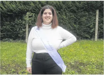  ?? ?? Sara Haudebourg est inscrite à la prochaine élection de Miss Diamantiss­ime, un concours créé en 2022.