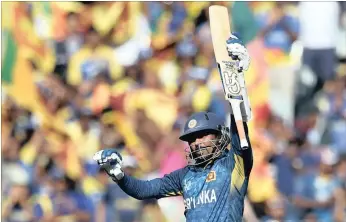  ?? PICTURE: EPA ?? Star Sri Lanka batsman Tillakarat­ne Dilshan has announced his imminent retirement from internatio­nal cricket, after playing one final ODI and two T20s, the second of which will be played on September 9.