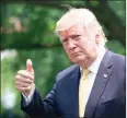  ?? MANDEL NGAN/AFP ?? Trump has congratula­ted his Mexican counterpar­t on the ratificati­on.