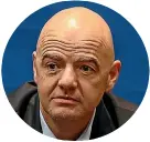  ??  ?? Gianni Infantino