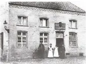  ??  ?? Die Gaststätte Derstappen um 1910.