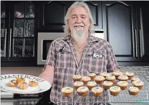  ?? PETER LEE WATERLOO REGION RECORD ?? Kitchener truck driver Peter Maltais, 56, is among the 21 finalists for MasterChef Canada. His signature dish? Mini muffins.