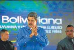  ?? AFP ?? HUIDA. Los uniformado­s que busca Maduro están en Roraima.