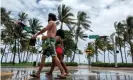  ?? Photograph: Cristobal Herrera-Ulashkevic­h/EPA ?? Officials said there was no plans for mass chopping down of trees, and that the percentage reduction would be achieved by planting new trees.