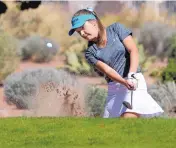  ?? GREG SORBER/JOURNAL FILE ?? Jacque Galloway is a two-time state high school champion from Cleveland. This week she is playing for New Mexico in a USGA tournament.