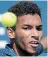  ??  ?? Felix Auger-Aliassime