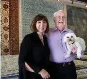  ?? Houston Chronicle ?? Don and Karen Mudd, owners of The Woodlands Oriental Rug Gallery, are closing their 10,000square-foot gallery after 17 years in the area.