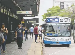  ?? ?? Las subas del transporte se hicieron sentir