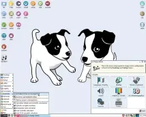  ??  ?? One of the fastest distros we've come across. It's also the neatest, cutest and... oh, stop wagging your tail!