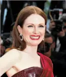  ?? Danny Martindale / Getty Images for Kering ?? Julianne Moore: Compelling yet disturbing? It’s all just part of show business.