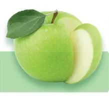  ??  ?? 500 g de manzanas verdes.
150 mL de almíbar (100 mL agua y 50 g de azúcar. Cocinar hasta ebullición) frío a 15°C
8 mL de calvado.
1 manzana verde cortada en láminas finas.
Zumo de 1/2 limón.
1/4 cdta de canela en polvo.
