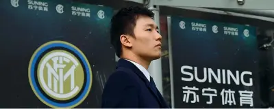  ?? (Getty Images) ?? Presidente Steven Zhang, 29 anni, è presidente dell’Inter dal 26 ottobre 2018, quando successe a Erick Thohir