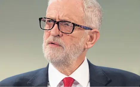  ?? Picture: Getty. ?? A Fife charity backed with UK Government cash is being investigat­ed by the Foreign Office over claims it used social media to attack Labour leader Jeremy Corbyn, pictured.