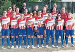  ??  ?? El Atlético Navalcarne­ro conquistó la Liga la temporada pasada.