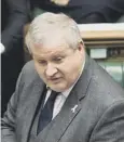 ??  ?? 0 Ian Blackford argued for an increase in health spending