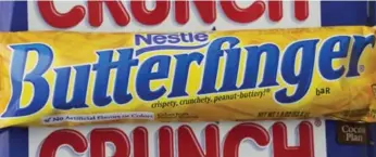  ?? MARK LENNIHAN/THE ASSOCIATED PRESS FILE PHOTO ?? Nestle CEO Mark Schneider put brands such as Butterfing­er and BabyRuth up for sale.