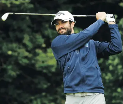  ?? GREGORY SHAMUS / GETTY IMAGES ?? Adam Hadwin of Abbotsford, B.C., leads the contingent of 13 players each seeking to become the first Canadian winner in 63 years at the Canadian Open beginning Thursday at Glen Abbey in Oakville.