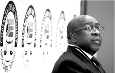  ??  ?? File photo shows South Africa’s Finance Minister Nhlanhla Nene looking on ahead of the Judicial Commission of Inquiry probing state capture in Johannesbu­rg, South Africa.