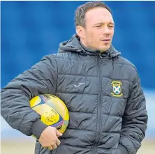  ?? ?? East Fife manager Darren Young.