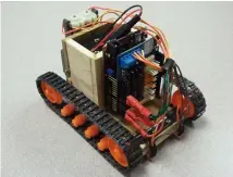  ??  ?? Robotics is an excellent example of an embedded applicatio­n, this one being based on Arduino hardware.