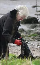  ?? ?? The next beach clean will take place in October this year