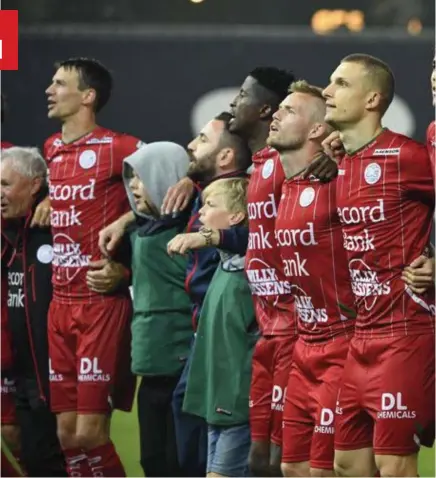  ?? FOTO PHOTO NEWS ?? Zulte Waregem trakteerde zichzelf op een Europese trip naar Genk.