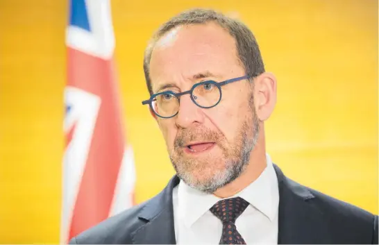  ?? ?? Health minister Andrew Little.