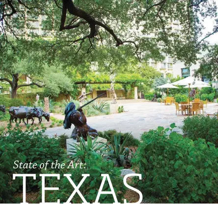  ?? Courtesy Briscoe Western Art Museum. ?? A view of the Briscoe Western Art Museum grounds in San Antonio, Texas.