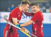  ?? GETTY ?? England players celebrate their win on Wednesday.