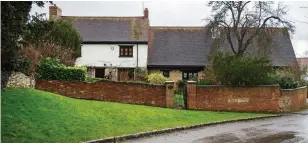  ??  ?? Cottage: Father-of-three Mr Todd’s £1.3 million home near Milton Keynes